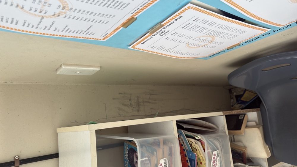 Painting defects noted internally, noted during a pre-purchase inspection in Deer Park, in Melbourne's west