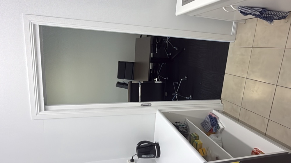 Sliding door sticking in its track, noted during a pre-purchase inspection in Deer Park, in Melbourne's west